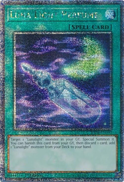 Luna Light Perfume [RA04-EN090] Quarter Century Secret Rare | Exor Games Bridgewater