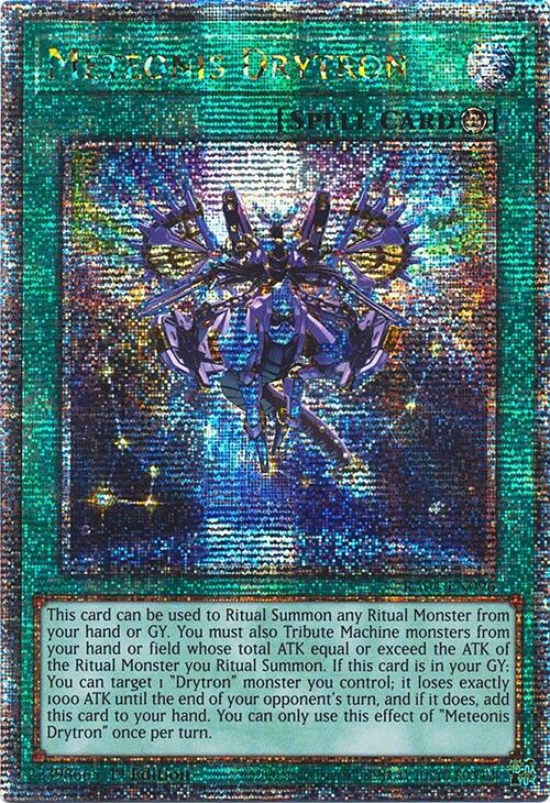 Meteonis Drytron [RA04-EN096] Quarter Century Secret Rare | Exor Games Bridgewater
