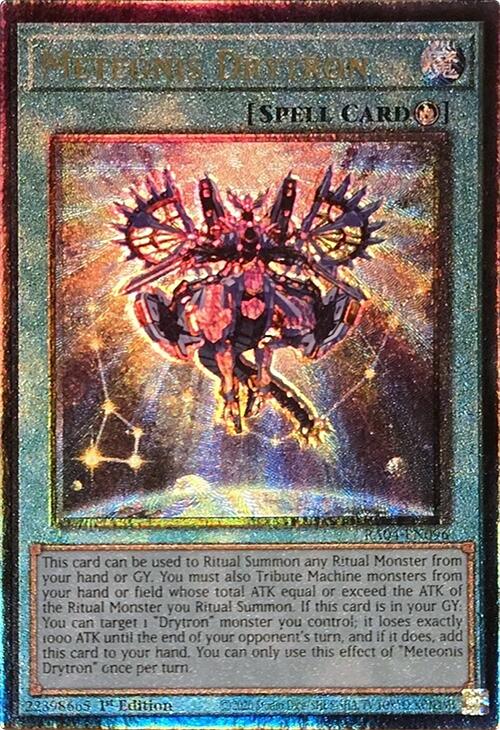 Meteonis Drytron [RA04-EN096] Prismatic Ultimate Rare | Exor Games Bridgewater