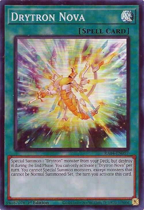 Drytron Nova [RA04-EN097] Super Rare | Exor Games Bridgewater