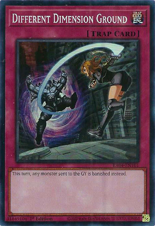 Different Dimension Ground [RA04-EN101] Super Rare | Exor Games Bridgewater