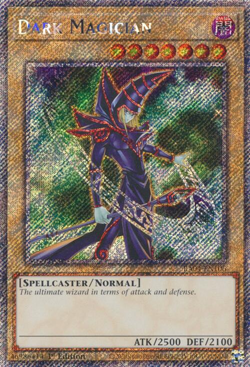 Dark Magician (6th Art) [RA04-EN106] Platinum Secret Rare | Exor Games Bridgewater