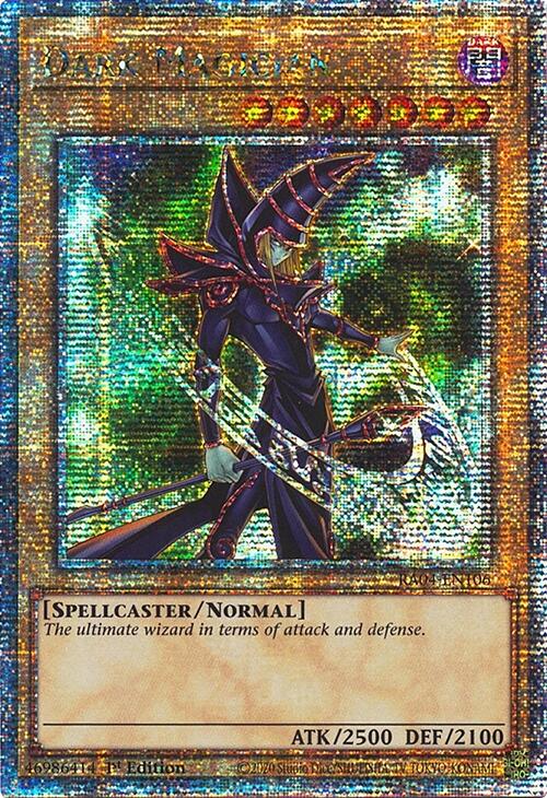 Dark Magician (6th Art) [RA04-EN106] Quarter Century Secret Rare | Exor Games Bridgewater