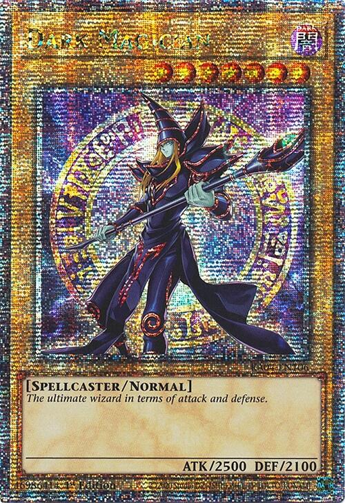 Dark Magician (8th Art) [RA04-EN106] Quarter Century Secret Rare | Exor Games Bridgewater