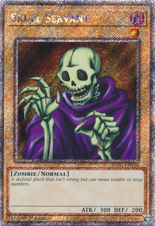 Skull Servant [RA04-EN110] Platinum Secret Rare | Exor Games Bridgewater