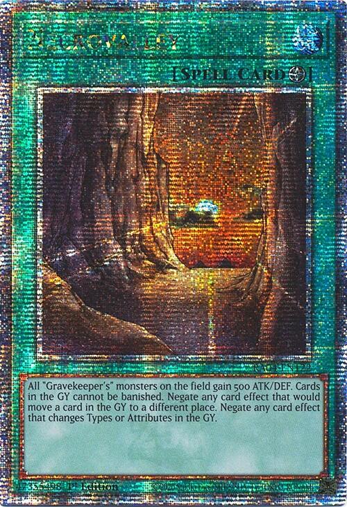 Necrovalley [RA04-EN122] Quarter Century Secret Rare | Exor Games Bridgewater