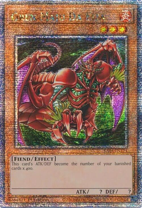 Gren Maju Da Eiza [RA04-EN124] Quarter Century Secret Rare | Exor Games Bridgewater
