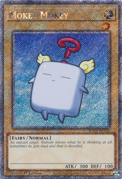 Mokey Mokey [RA04-EN126] Platinum Secret Rare | Exor Games Bridgewater