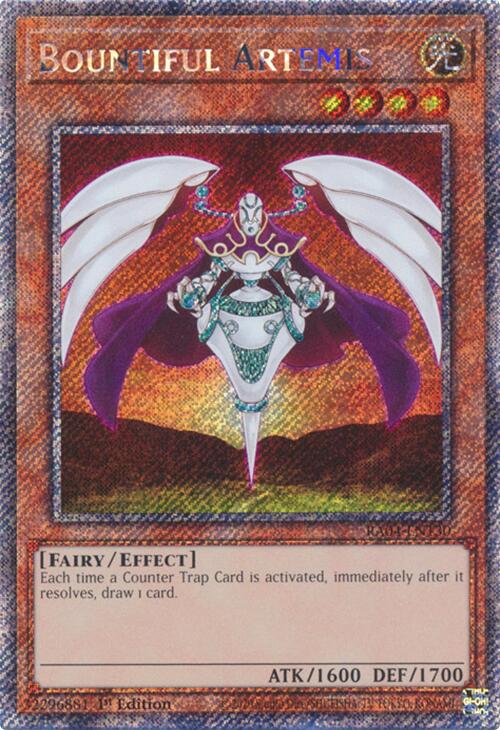Bountiful Artemis [RA04-EN130] Platinum Secret Rare | Exor Games Bridgewater