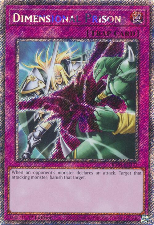 Dimensional Prison [RA04-EN132] Platinum Secret Rare | Exor Games Bridgewater