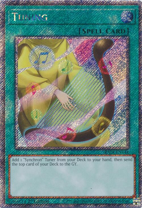 Tuning [RA04-EN144] Platinum Secret Rare | Exor Games Bridgewater