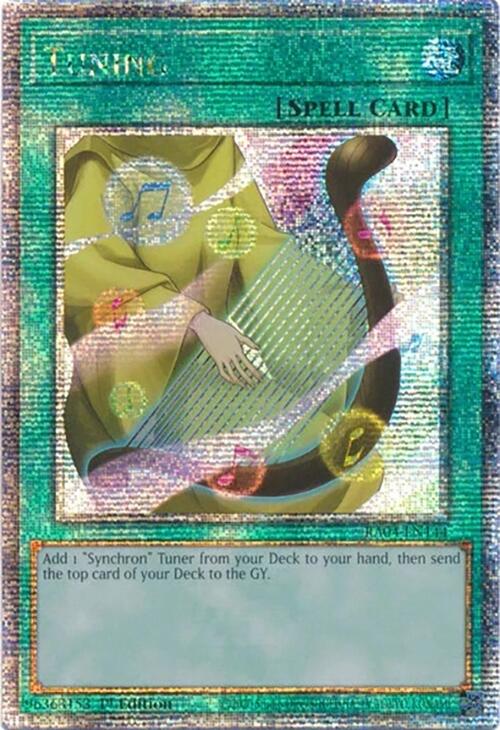 Tuning [RA04-EN144] Quarter Century Secret Rare | Exor Games Bridgewater