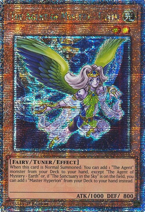 The Agent of Mystery - Earth [RA04-EN146] Quarter Century Secret Rare | Exor Games Bridgewater