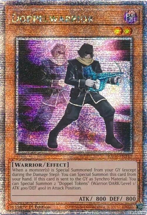 Doppelwarrior [RA04-EN147] Quarter Century Secret Rare | Exor Games Bridgewater