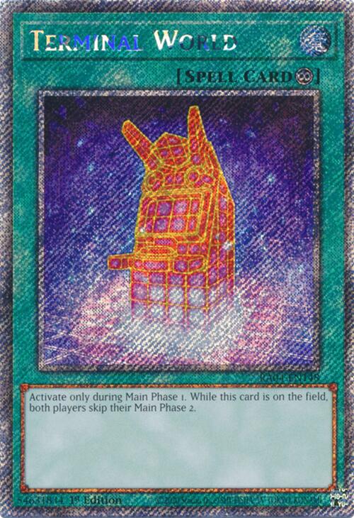 Terminal World [RA04-EN148] Platinum Secret Rare | Exor Games Bridgewater