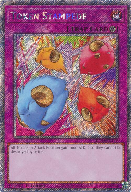 Token Stampede [RA04-EN149] Platinum Secret Rare | Exor Games Bridgewater