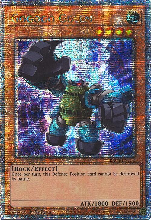 Gogogo Golem [RA04-EN152] Quarter Century Secret Rare | Exor Games Bridgewater