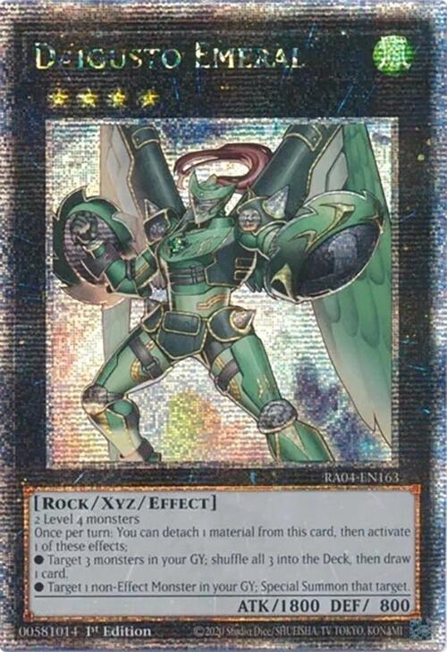 Daigusto Emeral [RA04-EN163] Quarter Century Secret Rare | Exor Games Bridgewater