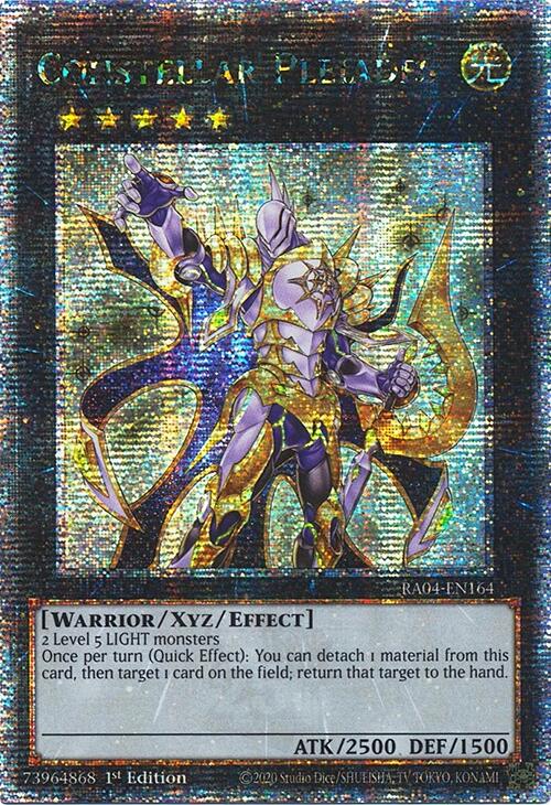 Constellar Pleiades [RA04-EN164] Quarter Century Secret Rare | Exor Games Bridgewater