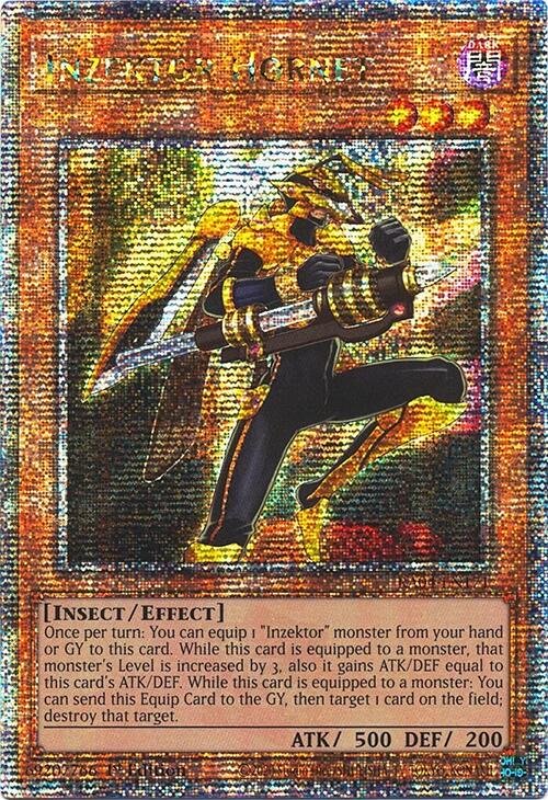 Inzektor Hornet [RA04-EN171] Quarter Century Secret Rare | Exor Games Bridgewater