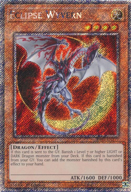 Eclipse Wyvern [RA04-EN177] Platinum Secret Rare | Exor Games Bridgewater