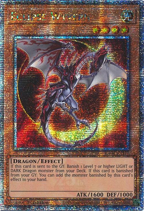 Eclipse Wyvern [RA04-EN177] Quarter Century Secret Rare | Exor Games Bridgewater