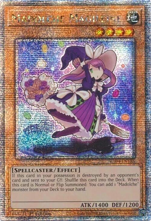 Madolche Magileine [RA04-EN185] Quarter Century Secret Rare | Exor Games Bridgewater