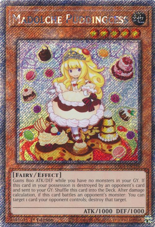 Madolche Puddingcess [RA04-EN186] Platinum Secret Rare | Exor Games Bridgewater