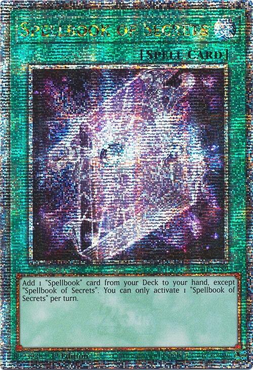 Spellbook of Secrets [RA04-EN189] Quarter Century Secret Rare | Exor Games Bridgewater