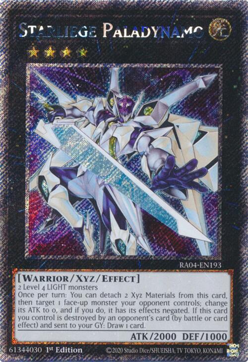 Starliege Paladynamo [RA04-EN193] Platinum Secret Rare | Exor Games Bridgewater