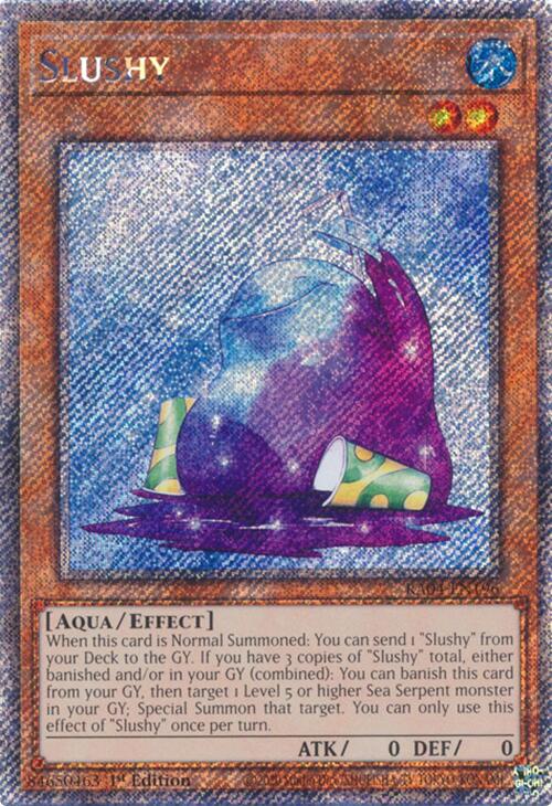 Slushy [RA04-EN196] Platinum Secret Rare | Exor Games Bridgewater