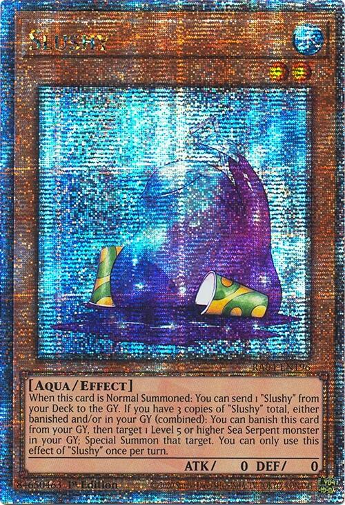 Slushy [RA04-EN196] Quarter Century Secret Rare | Exor Games Bridgewater