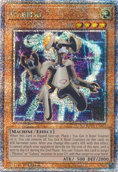 Orbital 7 [RA04-EN197] Quarter Century Secret Rare | Exor Games Bridgewater