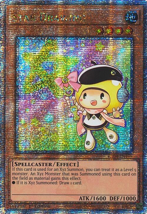 Star Drawing [RA04-EN199] Quarter Century Secret Rare | Exor Games Bridgewater