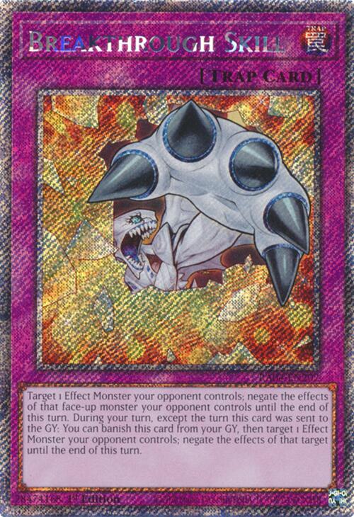 Breakthrough Skill [RA04-EN202] Platinum Secret Rare | Exor Games Bridgewater