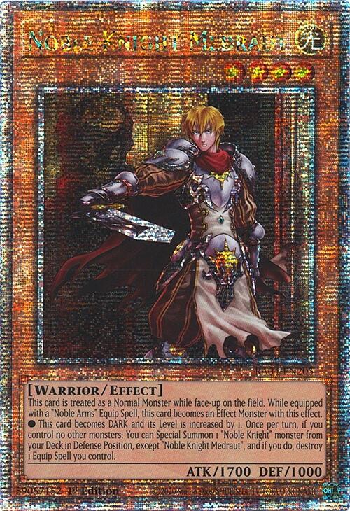 Noble Knight Medraut [RA04-EN205] Quarter Century Secret Rare | Exor Games Bridgewater