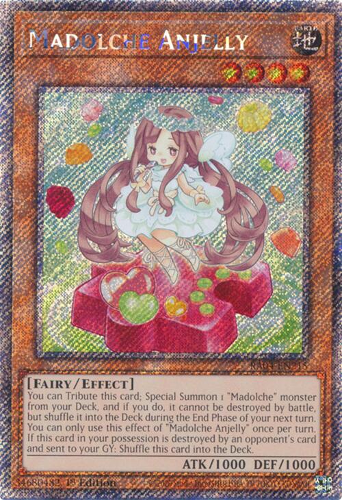 Madolche Anjelly [RA04-EN215] Platinum Secret Rare | Exor Games Bridgewater