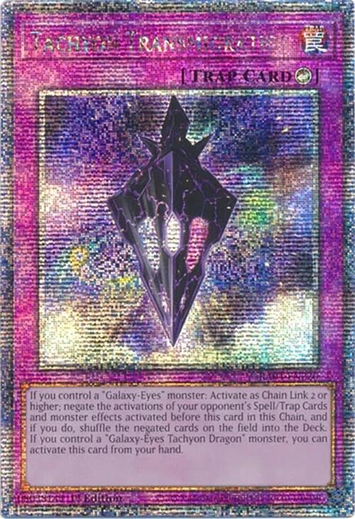 Tachyon Transmigration [RA04-EN220] Quarter Century Secret Rare | Exor Games Bridgewater