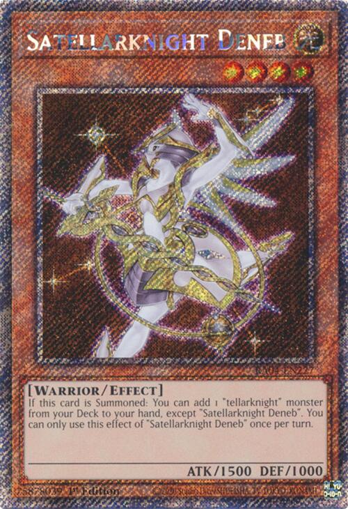Satellarknight Deneb [RA04-EN227] Platinum Secret Rare | Exor Games Bridgewater