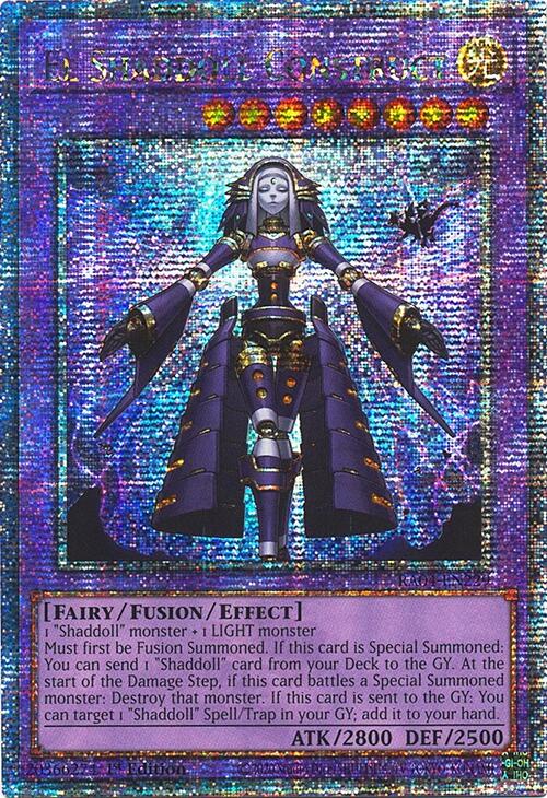 El Shaddoll Construct [RA04-EN229] Quarter Century Secret Rare | Exor Games Bridgewater