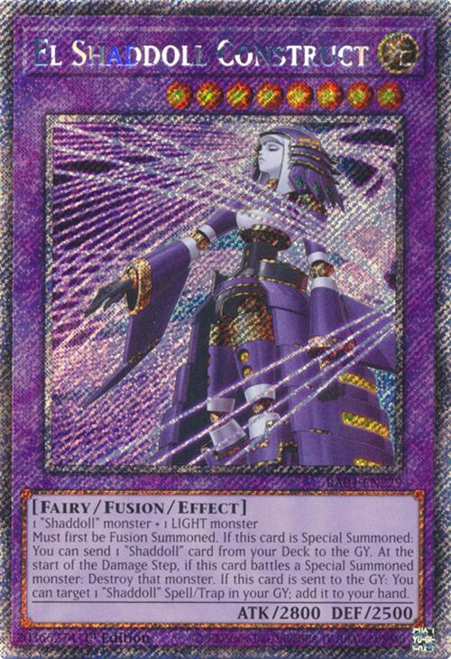 El Shaddoll Construct (Alternate Art) [RA04-EN229] Platinum Secret Rare | Exor Games Bridgewater