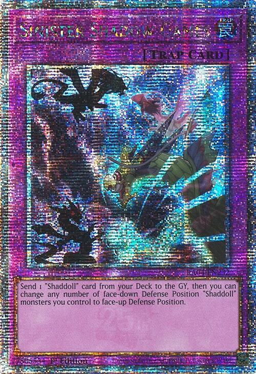 Sinister Shadow Games [RA04-EN232] Quarter Century Secret Rare | Exor Games Bridgewater