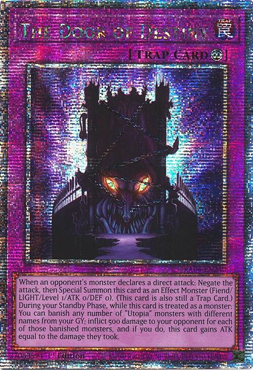 The Door of Destiny [RA04-EN240] Quarter Century Secret Rare | Exor Games Bridgewater