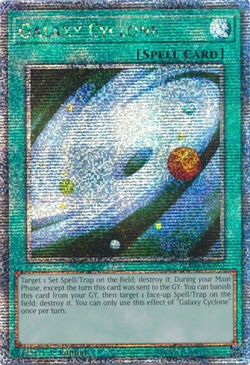 Galaxy Cyclone [RA04-EN250] Quarter Century Secret Rare | Exor Games Bridgewater