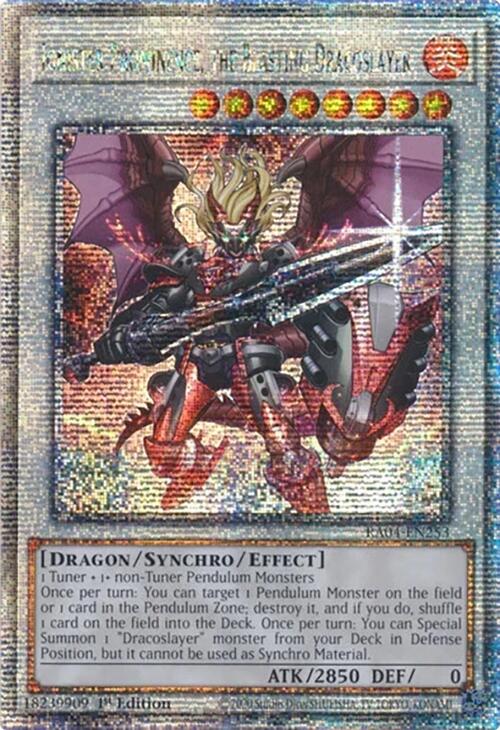 Ignister Prominence, the Blasting Dracoslayer [RA04-EN253] Quarter Century Secret Rare | Exor Games Bridgewater