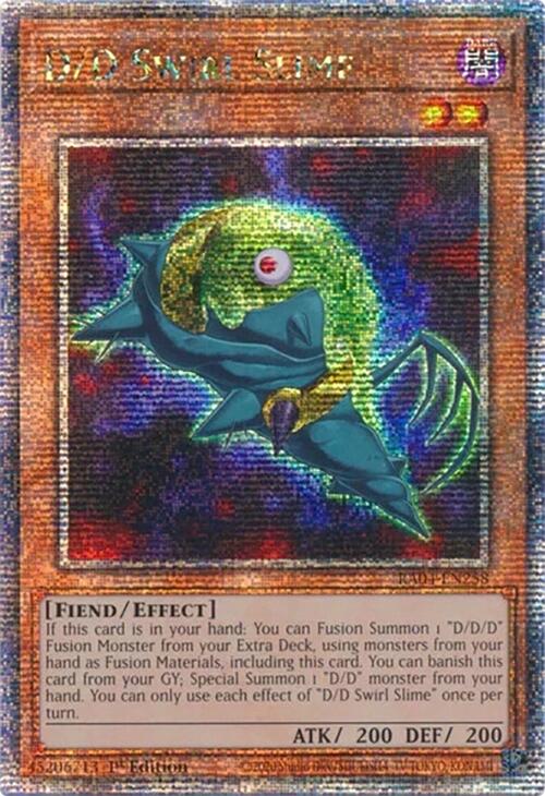 D/D Swirl Slime [RA04-EN258] Quarter Century Secret Rare | Exor Games Bridgewater