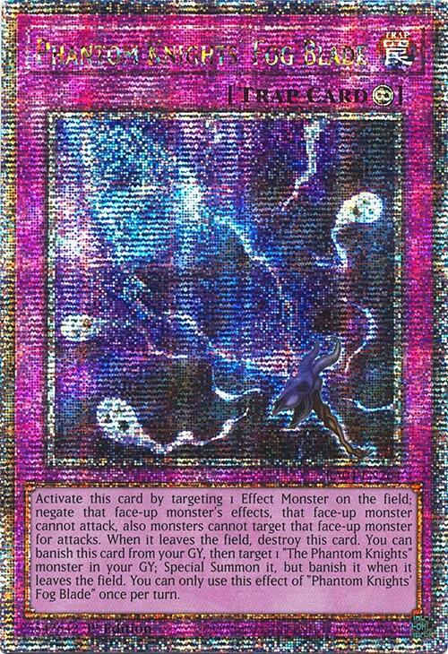 Phantom Knights' Fog Blade [RA04-EN264] Quarter Century Secret Rare | Exor Games Bridgewater