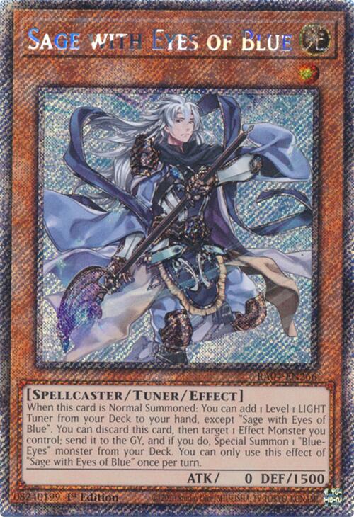 Sage with Eyes of Blue [RA04-EN266] Platinum Secret Rare | Exor Games Bridgewater
