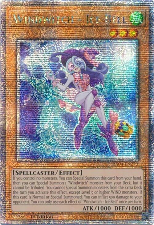 Windwitch - Ice Bell [RA04-EN273] Quarter Century Secret Rare | Exor Games Bridgewater