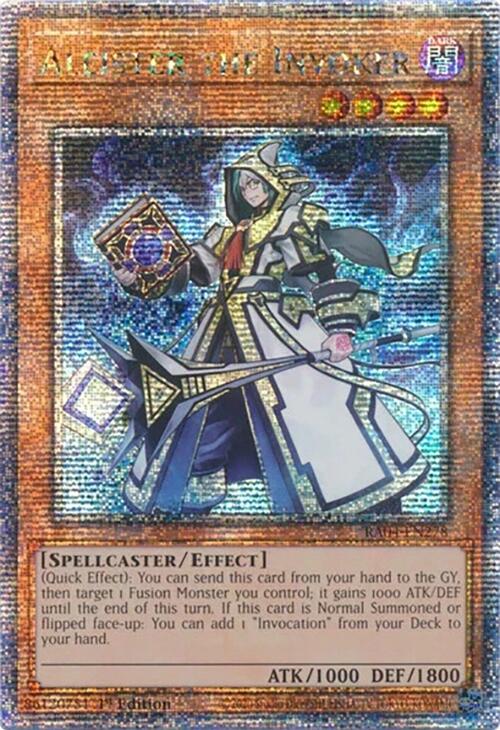 Aleister the Invoker [RA04-EN278] Quarter Century Secret Rare | Exor Games Bridgewater